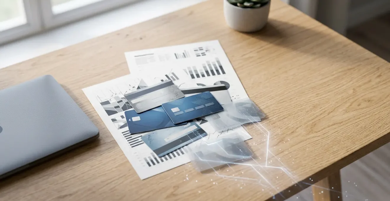 Visualisation abstraite de la gestion des dépenses SaaS et des abonnements fantômes