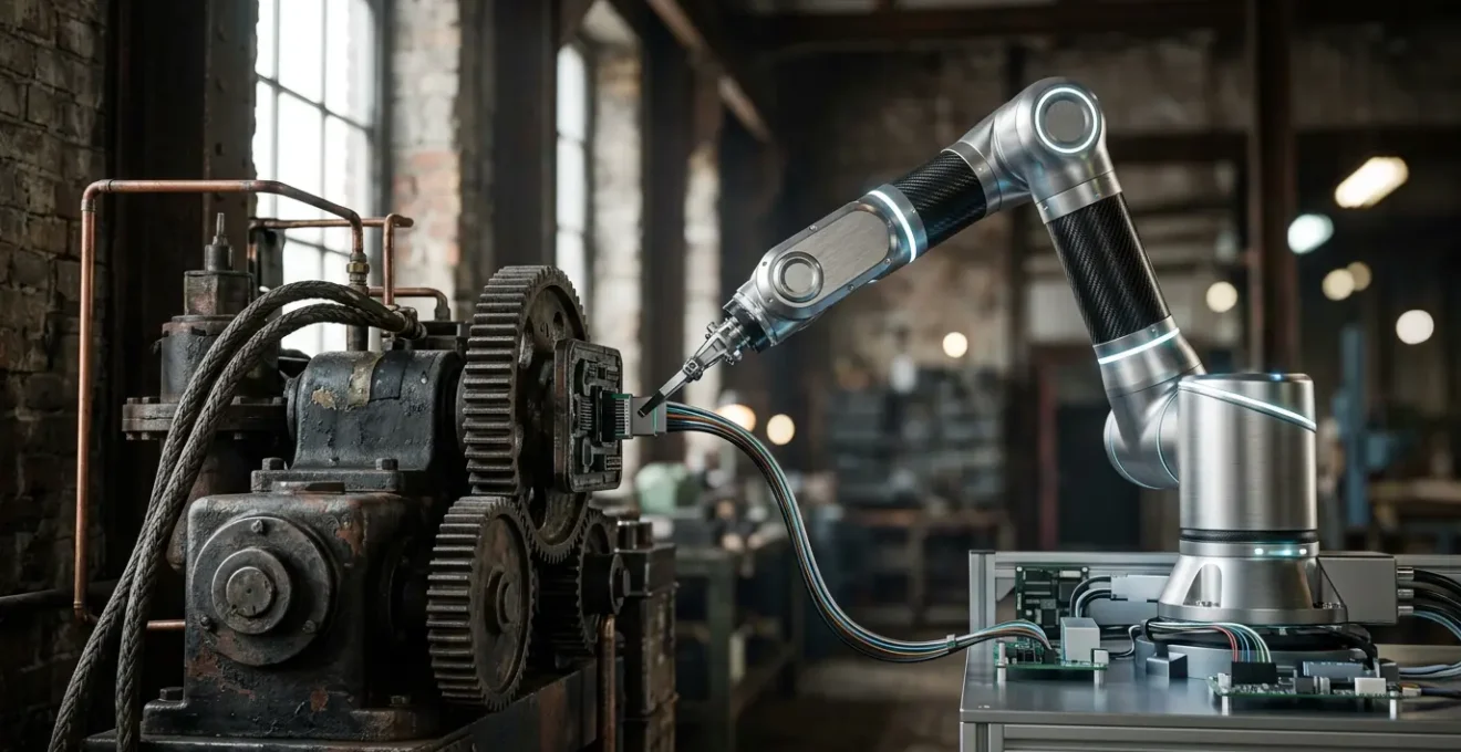 Représentation conceptuelle de l'automatisation robotique des processus pour systèmes hérités