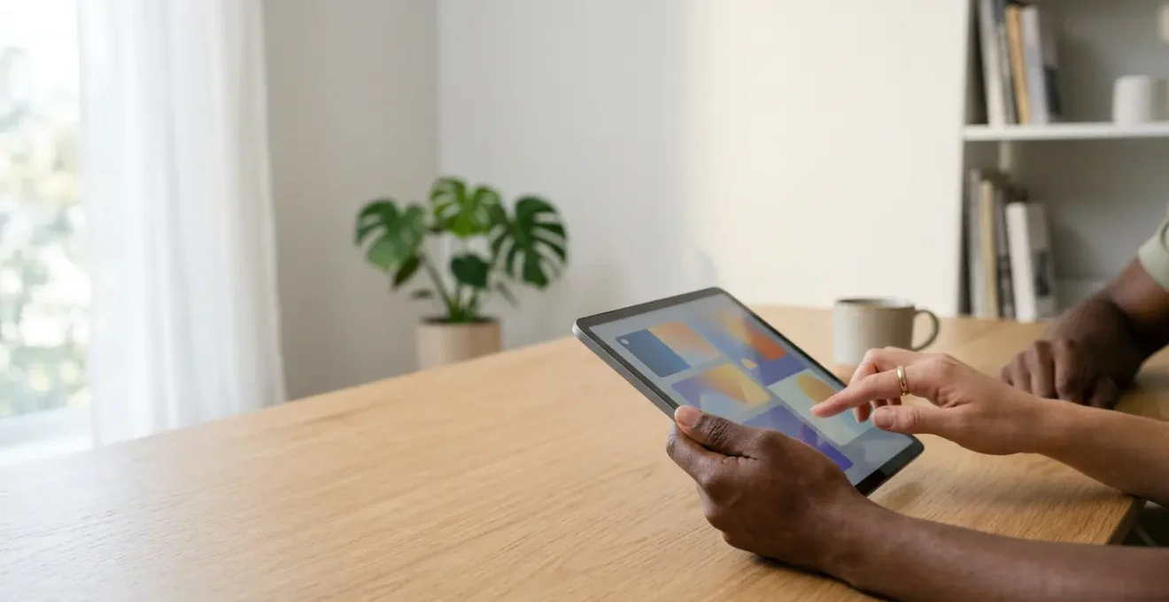 Interface numérique accessible avec indicateurs visuels de conformité RGAA pour services dématérialisés
