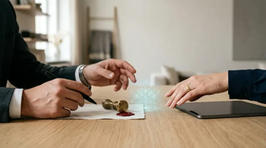 Concept de signature électronique et certification numérique pour devis professionnels