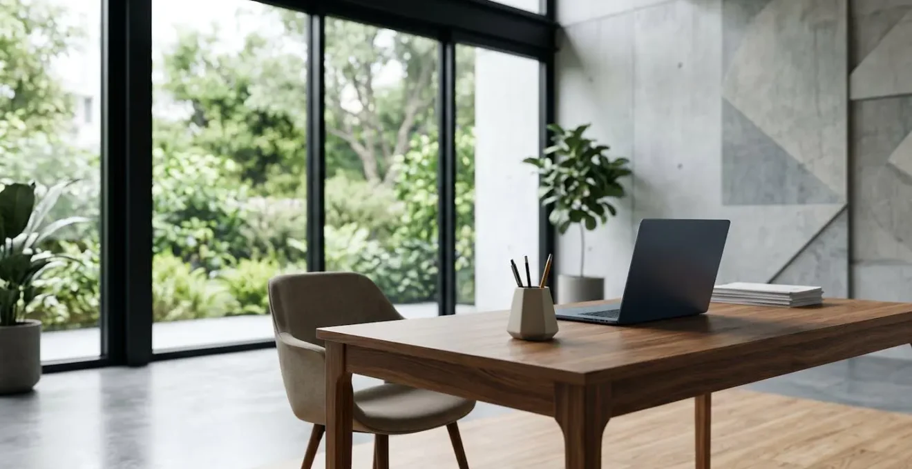 Vision moderne d'un environnement de travail numérique optimisé pour la productivité