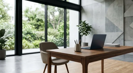 Vision moderne d'un environnement de travail numérique optimisé pour la productivité