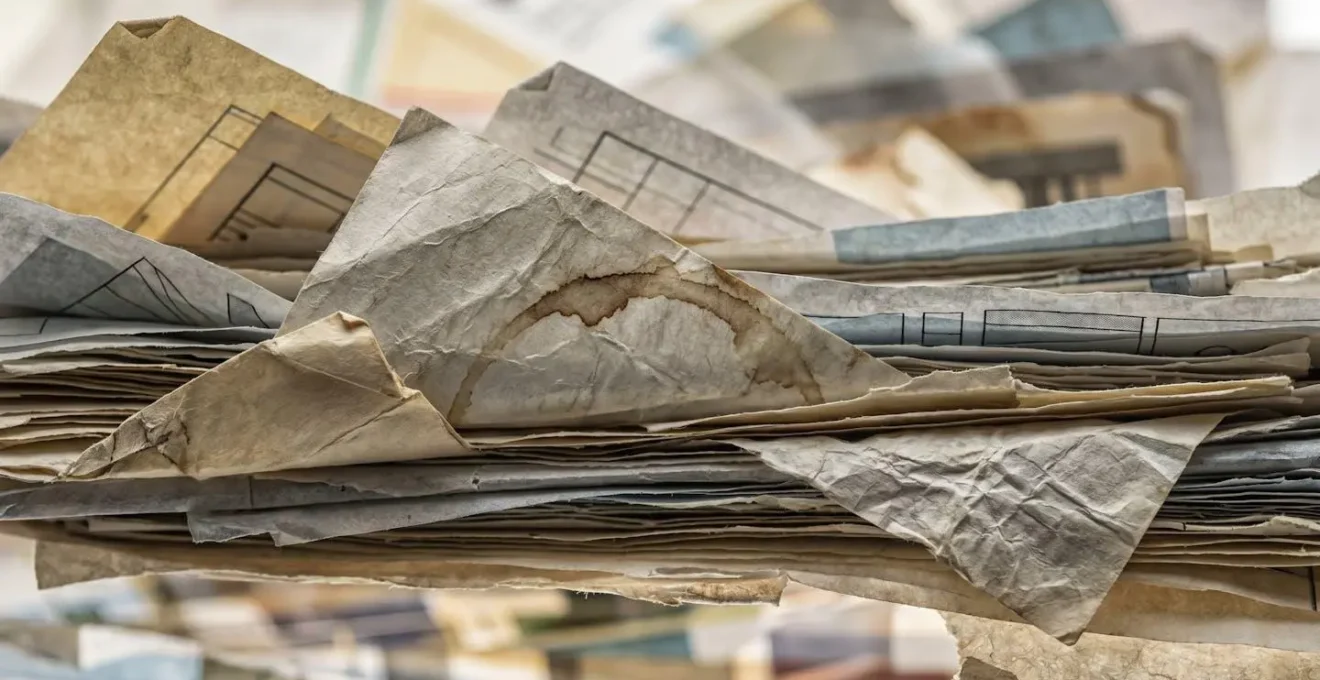 Métaphore visuelle de la dette processus et du chaos organisationnel avant transformation ERP