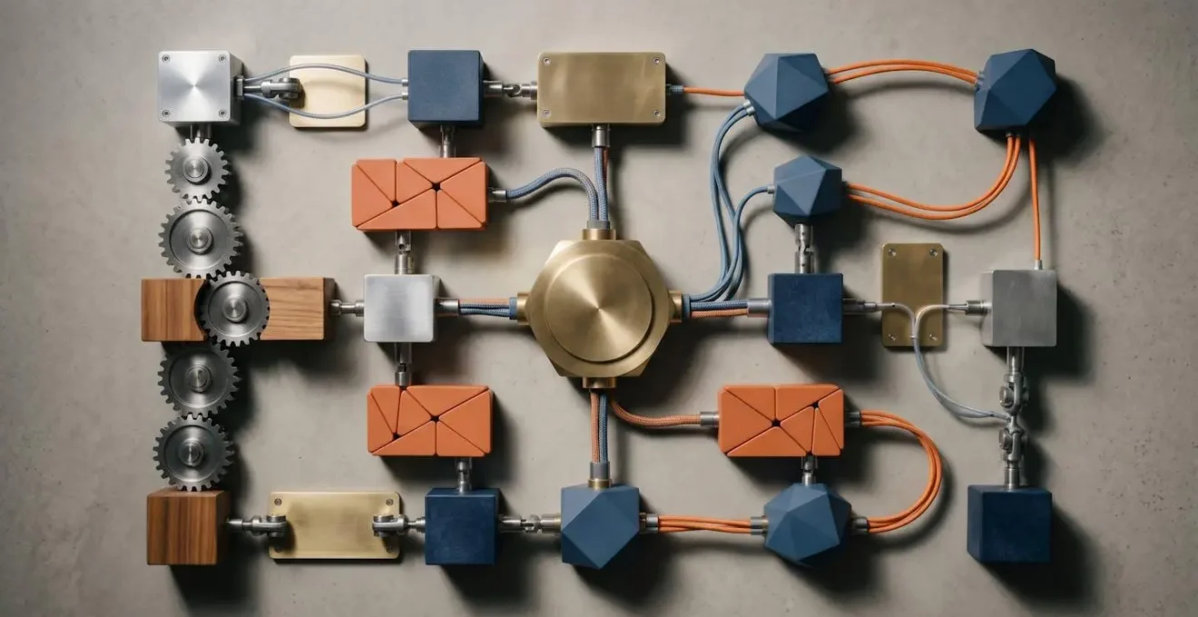 Visualisation symbolique de l'intégration de systèmes et flux de données dans une entreprise