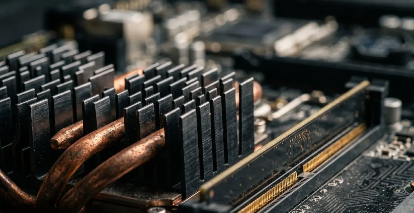 Serveur haute performance illustrant les limites physiques du scale-up vertical